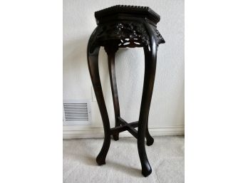 Gorgeous Carved Plant Stand