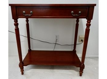 Bombay Company Console Table With Drawer And Shelf