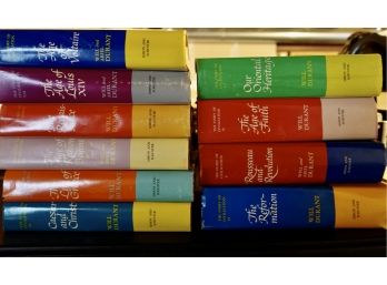 10 Volumes Of Will Durant's Story Of Civilization