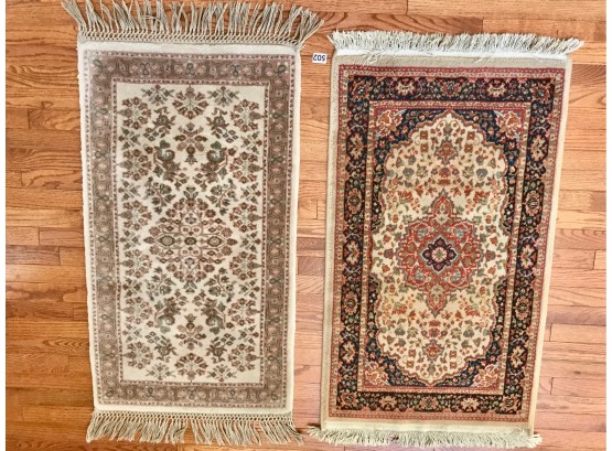 Two Area Rugs