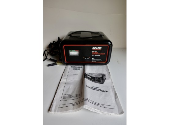 Sears 10.2 Amp Manual Battery Charger