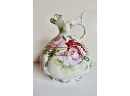 Vintage Hand Painted Nippon Pitcher