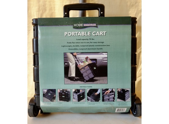 New In Packaging Home Essentials Portable Cart, 75 Lb Capacity