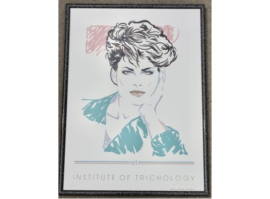 Framed Institute Of Trichology Print