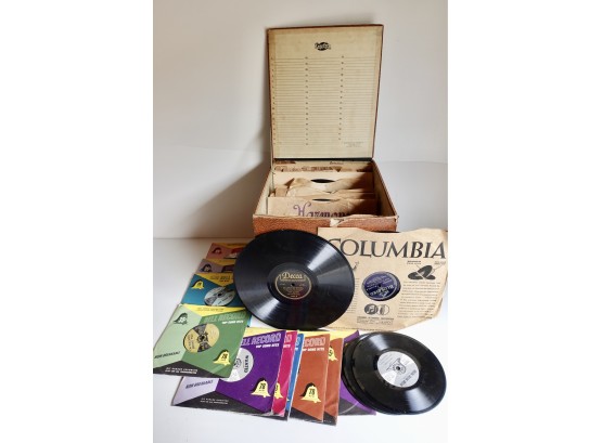 Assorted 78 RPM Records