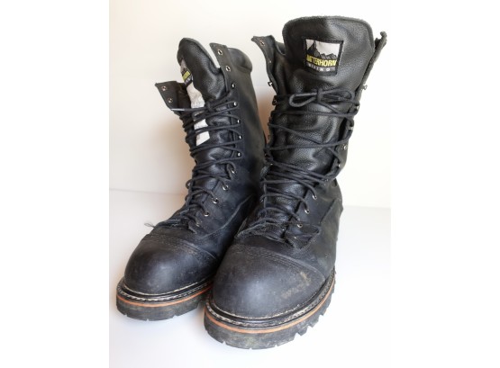 Men's Size 11 Matterhorn Steel Toe Boots