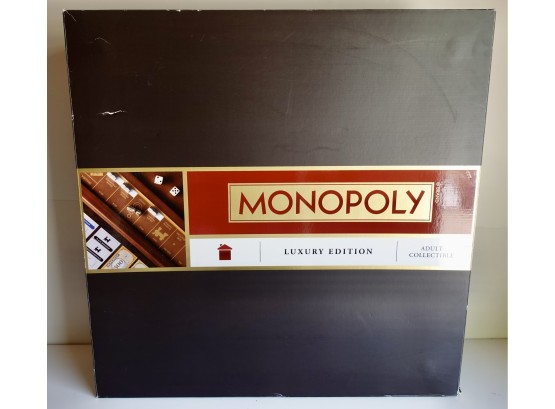 Luxury Edition Monopoly Game, Complete