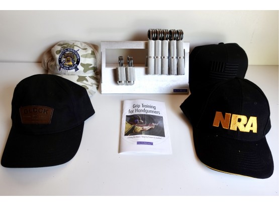 Ironmind Grip Trainer Set And Gun Related Hats