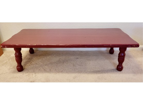 Cute Red Coffee Table
