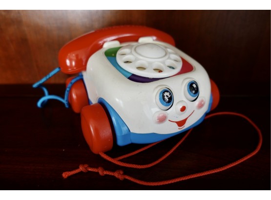 Vintage Child's Telephone Pull Toy