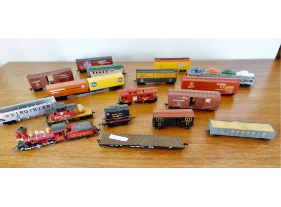 Assorted Toy Trains Including Tyco, Manua, Pocher, Karney, & More