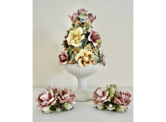 Porcelain Floral Pieces