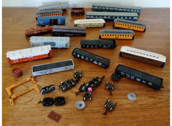 All Sorts Of Toy Trains Missing Some Or Both Sets Of Wheels & More