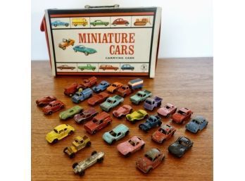 Large Selection Of Vintage Tintoys & Unmarked Diecast Cars And Trucks