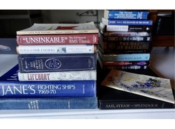 Books On War, The Titanic, Colorado, & More