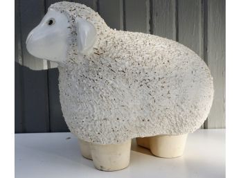 Large Vintage Woodlodge Clay Sheep