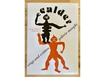 Vintage Galerie Maeght Exhibition Poster, Calder
