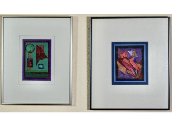 2 Prints Of Collages By Sibylla Mathews