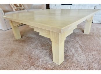 Southwestern Style Wood Coffee Table