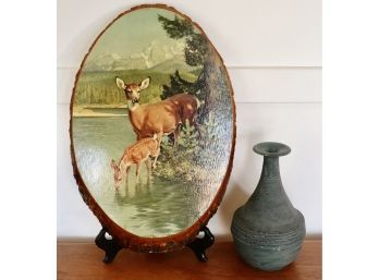 Vintage Wall Art And Art Pottery
