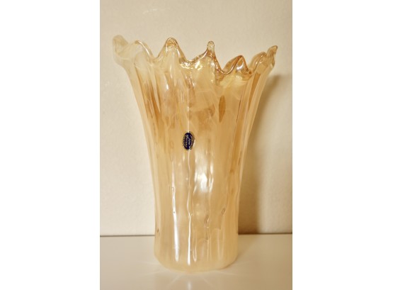Gorgeous Large Vintage Murano Glass Vase