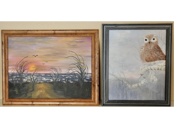 2 Original Oil Paintings