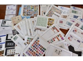 Huge Stamp Collection Part II From Countries Around The World Possibly Pre-WWII & Pre-WW1