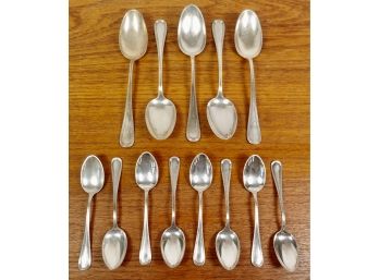 Smith Patterson Sterling Spoons, 492g