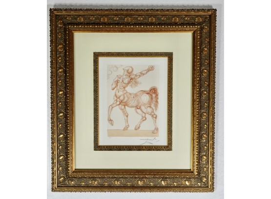 Salvador Dali's 'The Centaur' Lithograph