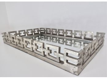 Large And Heavy Mirrored Tray