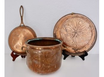 Vintage Copper Kitchenware