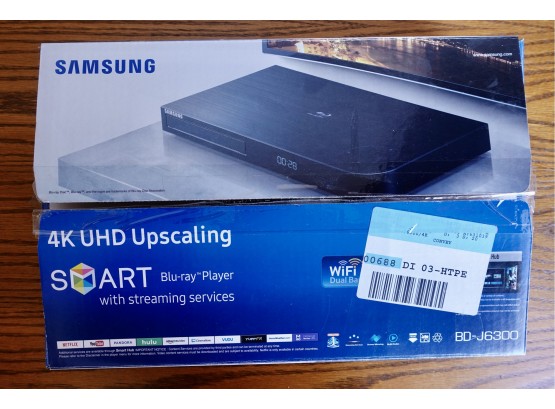 Samsung Blu-Ray Player In Box