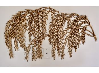 Vintage Syroco Willow Branch Wall Art