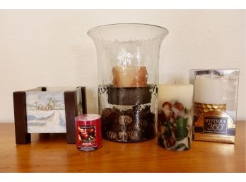Candles And Candle Holders