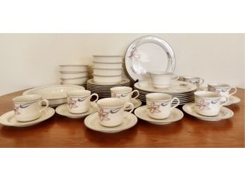 Chinastone For 8 With Serving Bowl And Creamer