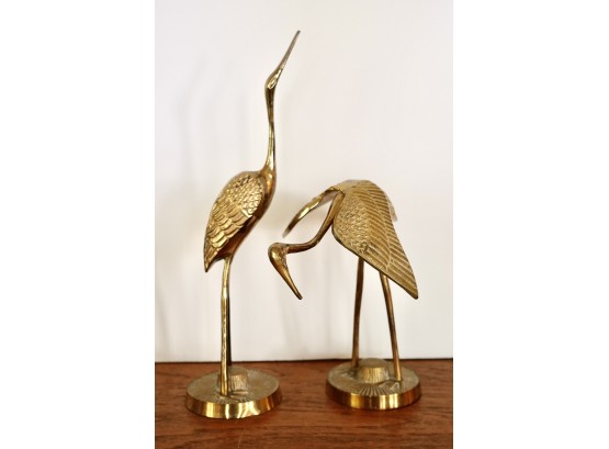 Iconic Mid Century Brass Cranes