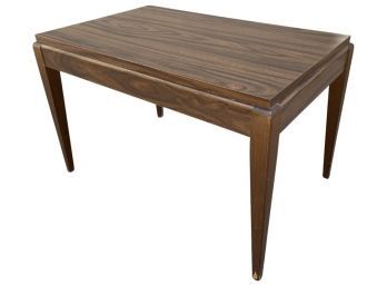 Vintage Wood Veneer Side Table