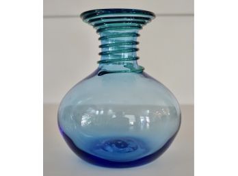 What Appears To Be A Blenko 8318 Vase By Don Shepard