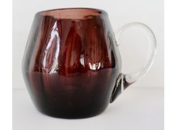 Vintage Amethyst Blenko Mug