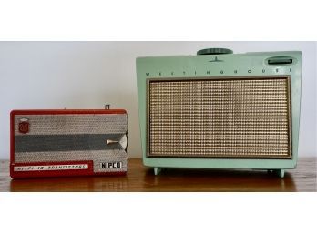 Colorful Vintage Radios Including Westinghouse And Ipco