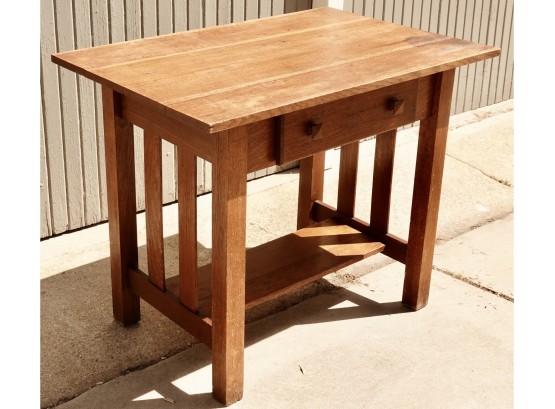 Craftsman Oak Desk