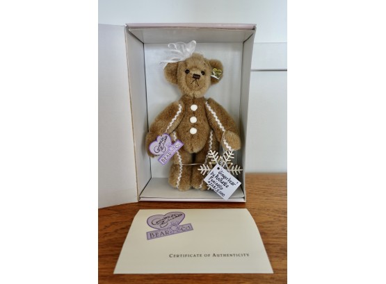 'gingerbear' By Annette Funicello In Box With COA