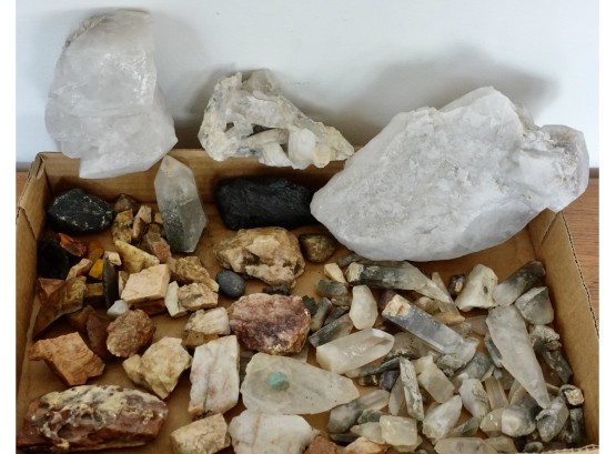 Large Quartz Pieces, Crystals, & Rocks
