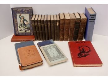 Assorted Vintage & Antique Fiction Including Shakespeare & Louisa May Alcott