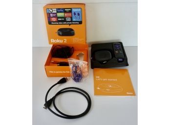 Roku 2 Device, Appears To Never Have Been Used
