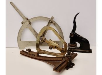 Antique Engineering Tools And Engineers Embosser