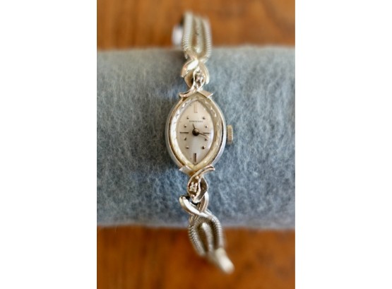 Vintage Women's Longine's Watch Marked 14K On Back