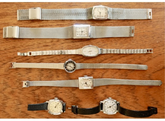 7 Vintage Timex Ladie's Watches
