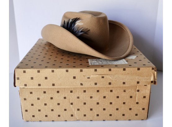 Vintage Women's Wool Georgi Hat In Box