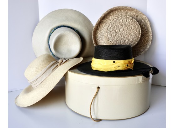 4 Women's Hats, Some Are Vintage